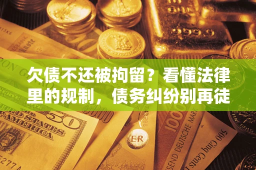 北京欠债不还被拘留？看懂法律里的规制，债务纠纷别再徒劳奔波