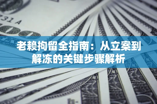 北京老赖拘留全指南：从立案到解冻的关键步骤解析