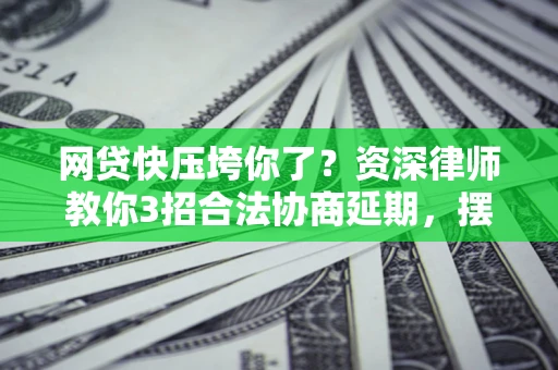 北京网贷快压垮你了？资深律师教你3招合法协商延期，摆脱暴力催收！
