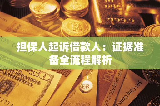 北京担保人起诉借款人：证据准备全流程解析